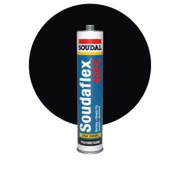 Soudal Soudaflex 40 Fc Negro Adhesivo de montaje 310ml