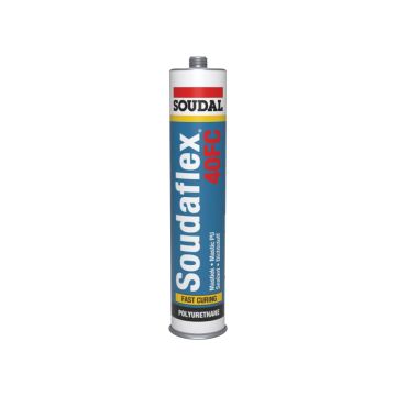 Soudal Soudaflex 40 Fc - Negro, 300 ml