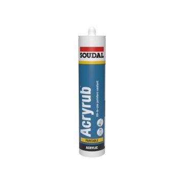 Soudal Acryrub Negro 310ml
