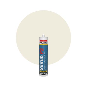 Soudal Silirub P2 RAL 9001 Blanco crema 310ml