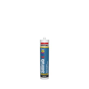 Soudal Silirub Color - RAL 9010 Blanco puro