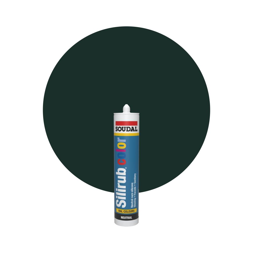 Soudal Silirub Color - RAL 6009 Verde abeto main product photo