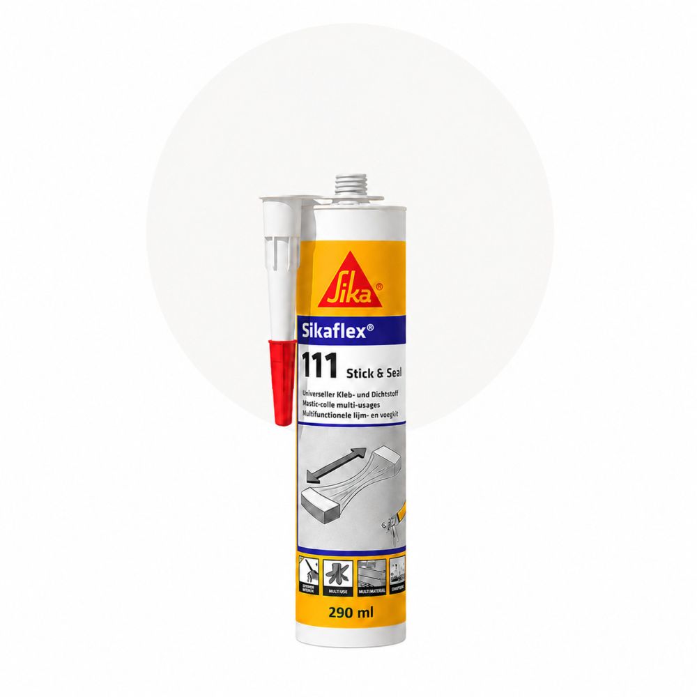 Sikaflex 111 Stick & Seal - Blanco main product photo