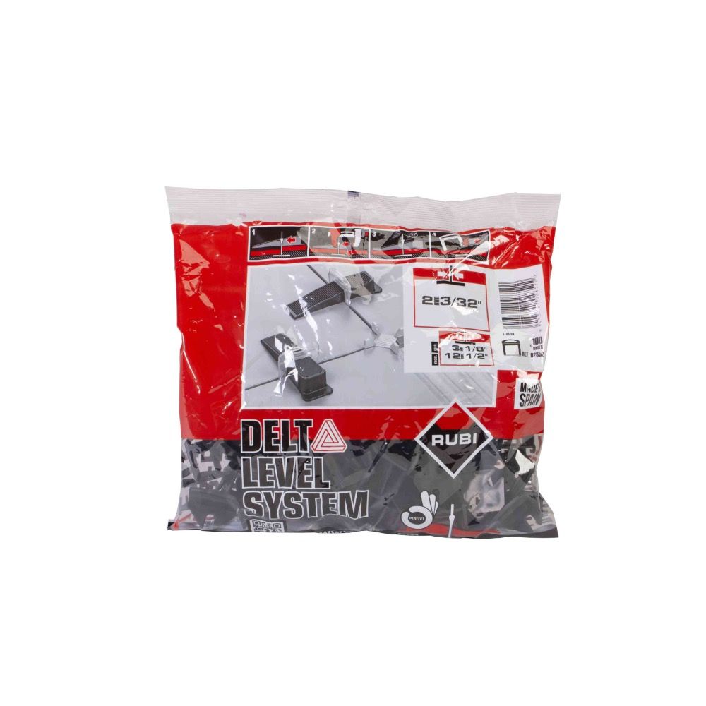 Rubi Delta Nivel Sistema Clip 3-12mm - 2 mm, 100 main product photo