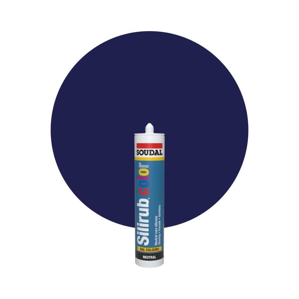 Soudal Silirub Color - RAL 5002 Azul ultramar main product photo