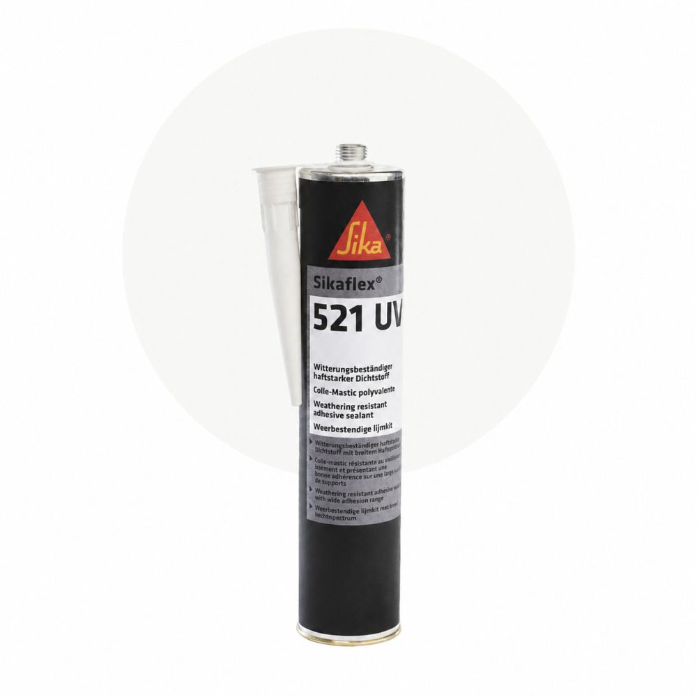 Sikaflex 521 UV - Blanco, 300 ml main product photo