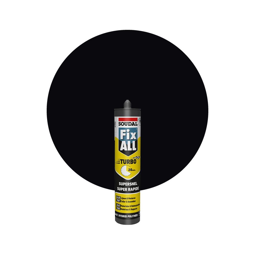 Soudal Fix-All Turbo - Negro main product photo