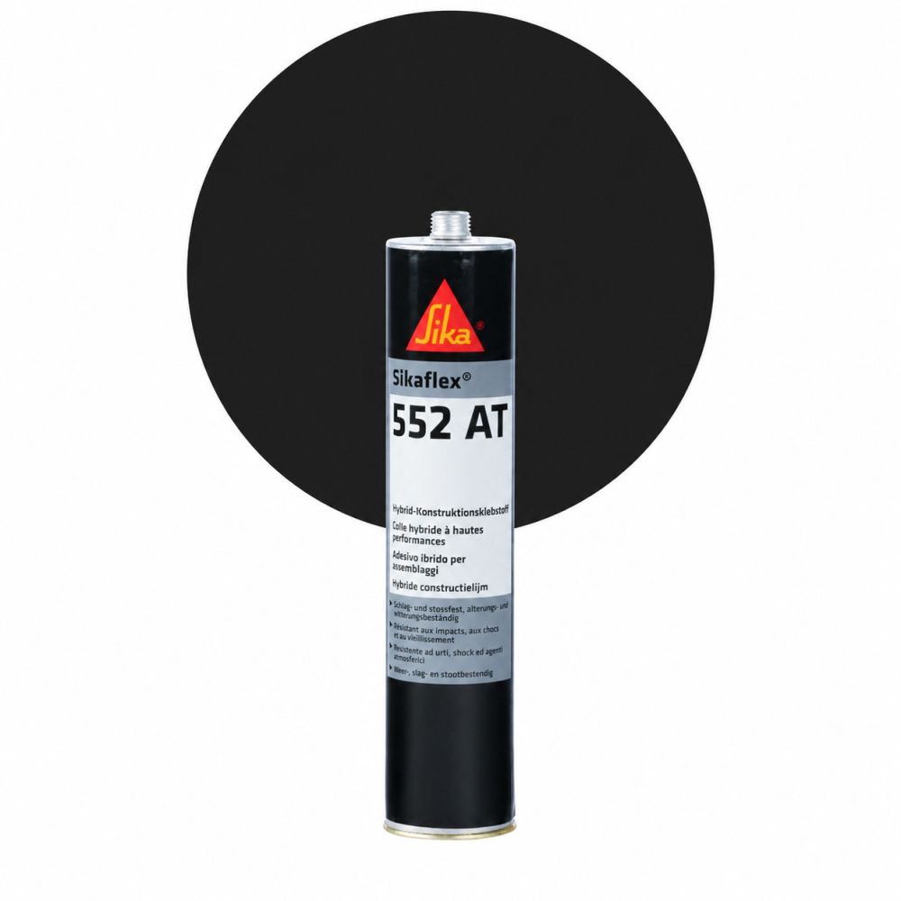 Sikaflex 552 AT - Negro, 300 ml main product photo