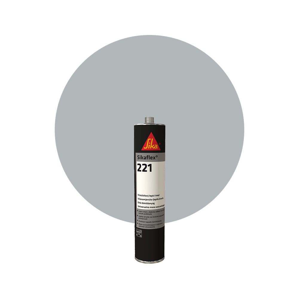 Sikaflex 221 - Gris claro, 300 ml main product photo