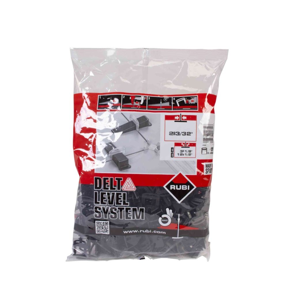 Rubi Delta Nivel Sistema Clip 3-12mm - 2 mm, 400 main product photo